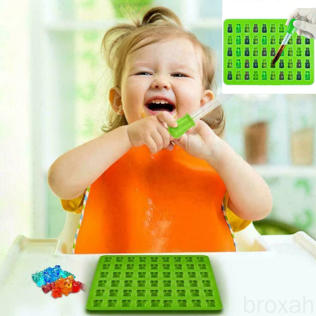 Khuôn Silicone Làm Đá / Sô Cô La Chống Dính Tiện Dụng