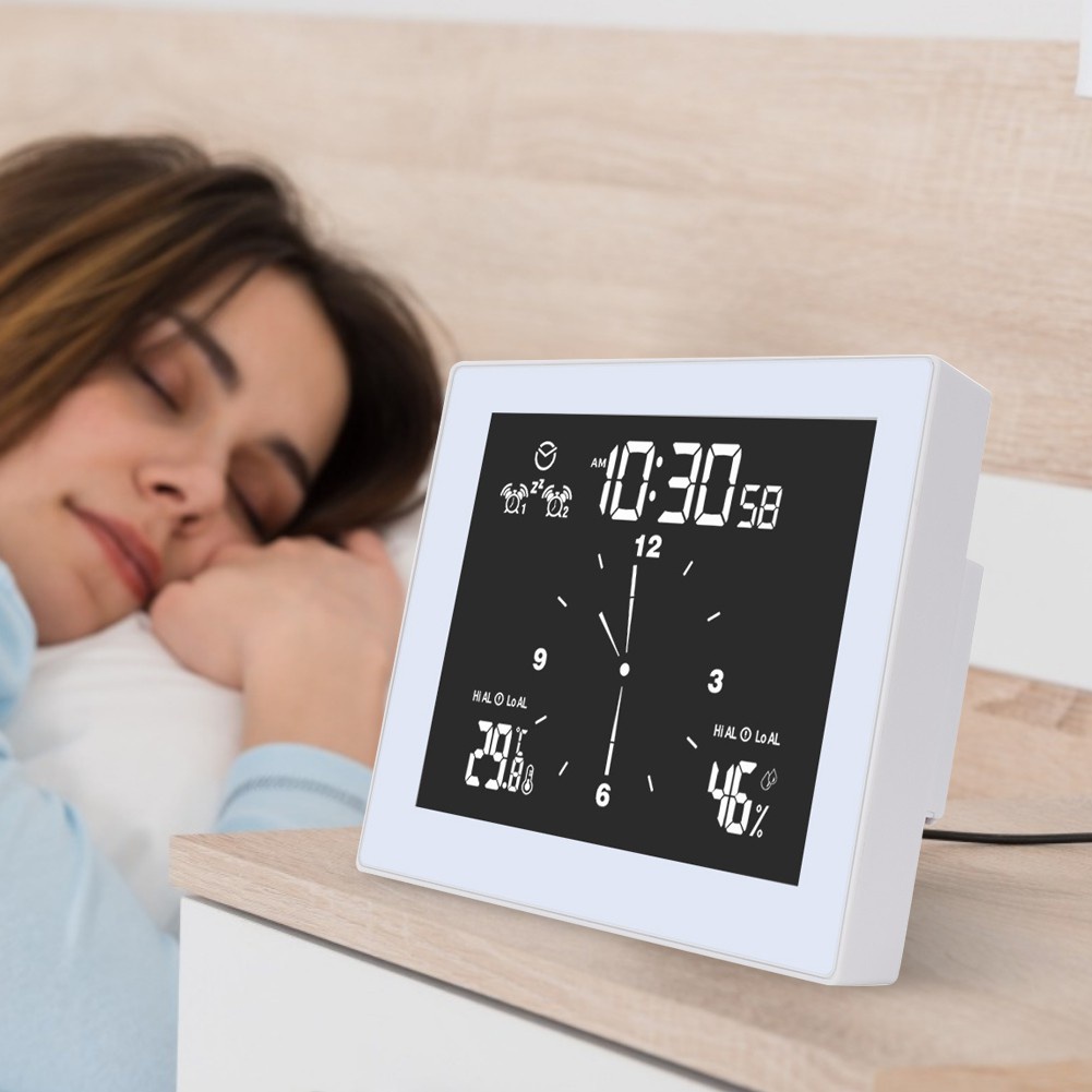 Digital Waterproof Shower Clock Bathroom Clock Countdown Timer For Kitchen