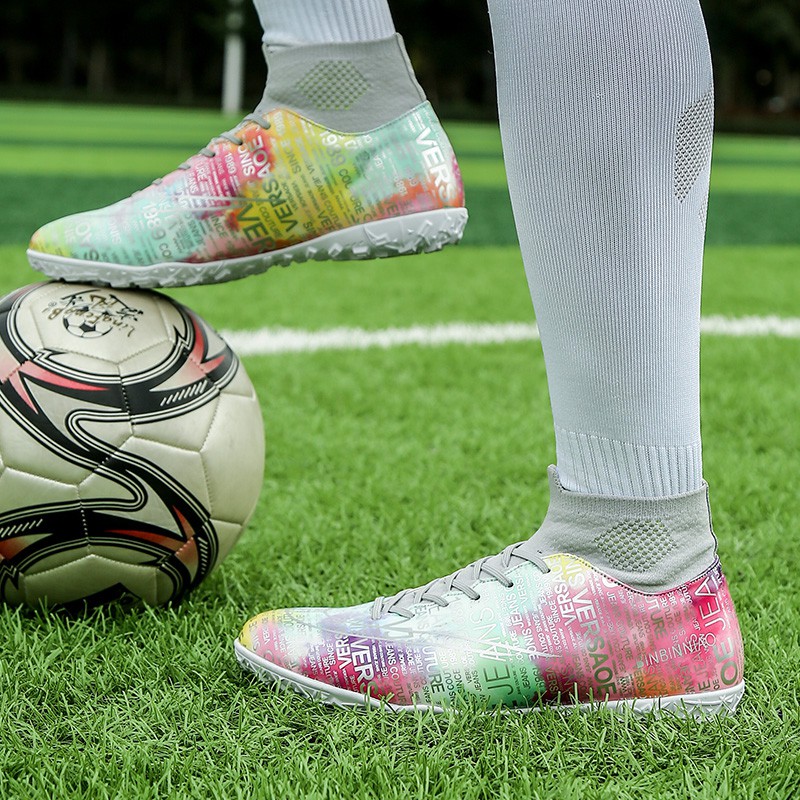 Giày đá bóng futsal TF mới 2021 size 35-47 cao cấp