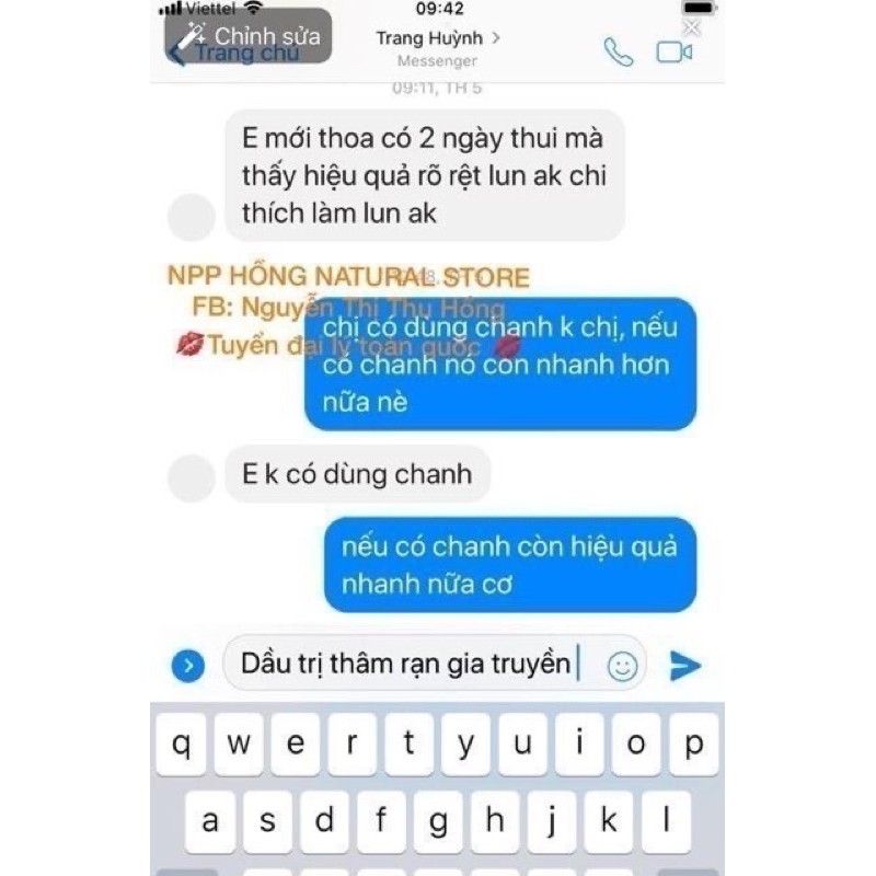Tinh dầu xoá thâm