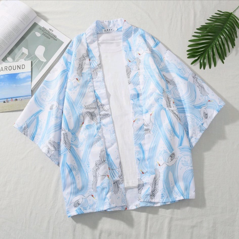 Haori Nhật Bản, áo khoác hạc gió siêu ngầu NB02