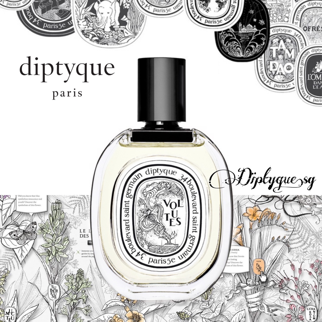 ⚜️ Nước Hoa Diptyque Volutes Edt Test 5Ml/10Ml/20Ml