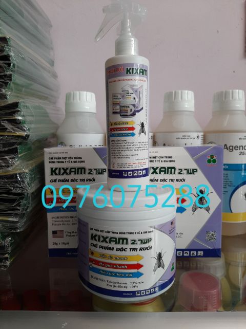 Thuốc diệt ruồi Kixam2.7wp hộp 10gói