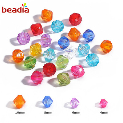 BEADIA Hạt Pha Lê Chất Liệu Acrylic Dùng Làm Trang Sức DIY