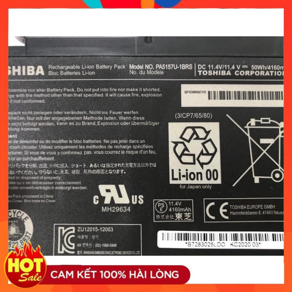 HÀNG ZIN  Pin(Battery) Toshiba Satelite E45T E45T-A4100 E45T-A4200 E55T-A5320 E55-A5114 PA5157U Original