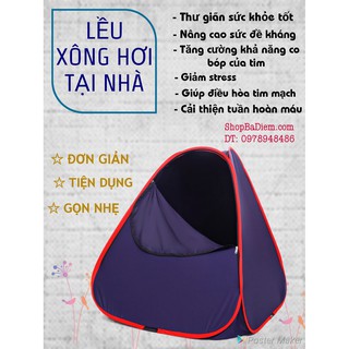 Lều Xông Hơi Loại 1 Vải Dày