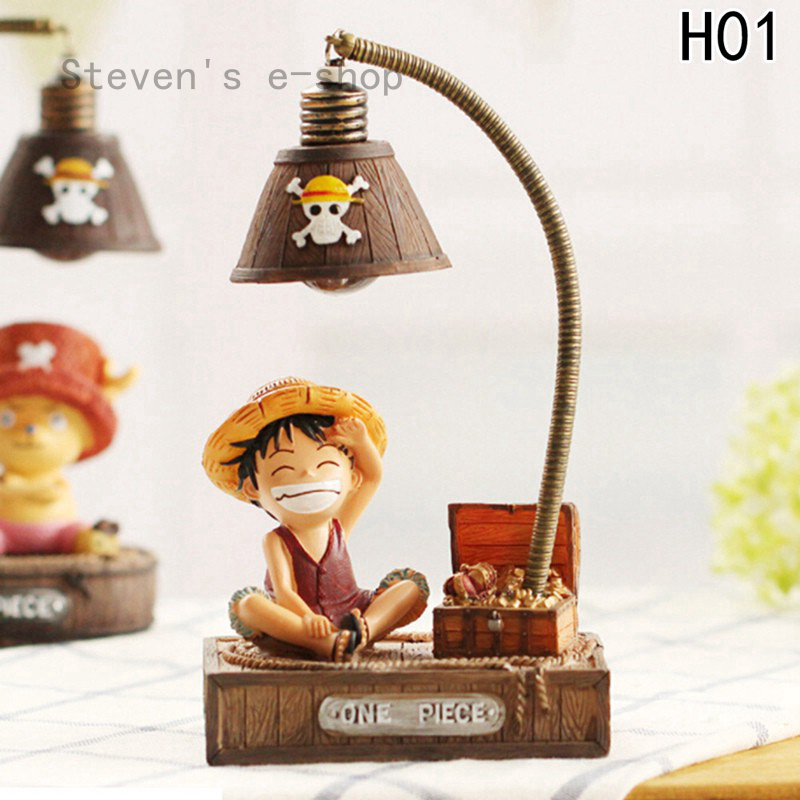 Phụ kiện để bàn trang trí hình nhân vật phim one piece sáng tạo