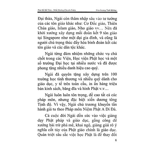 Sách - Phát Bồ Đề Tâm Nhất Hướng Chuyên Niệm - Hòa Thượng Tịnh Không