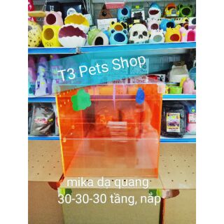 Lồng mika dạ quang 30-30-30cm