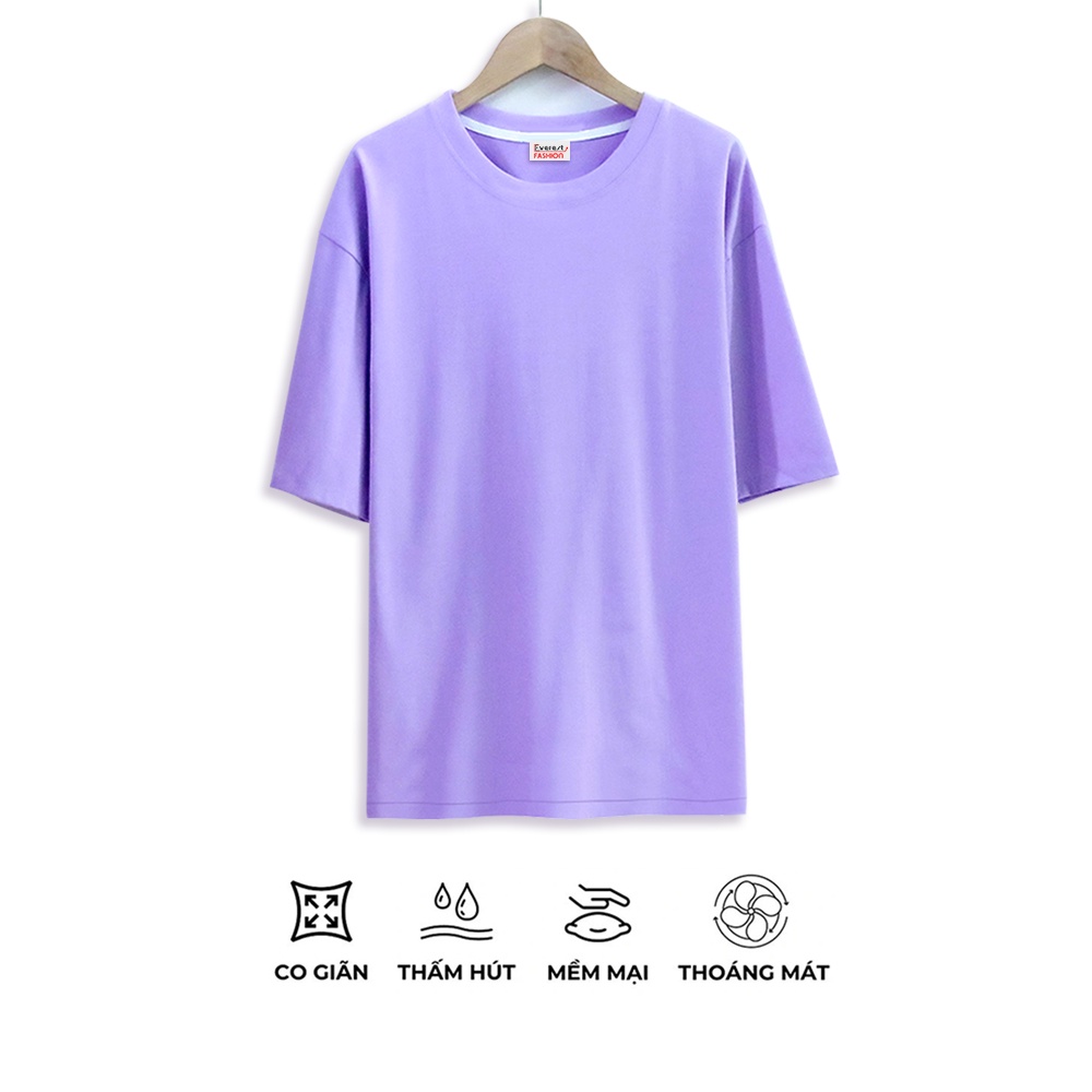 Áo Thun Tay Lỡ Andromeda Màu Tím Môn Phom Rộng Unisex Free size Cho Cả Nam Và Nữ