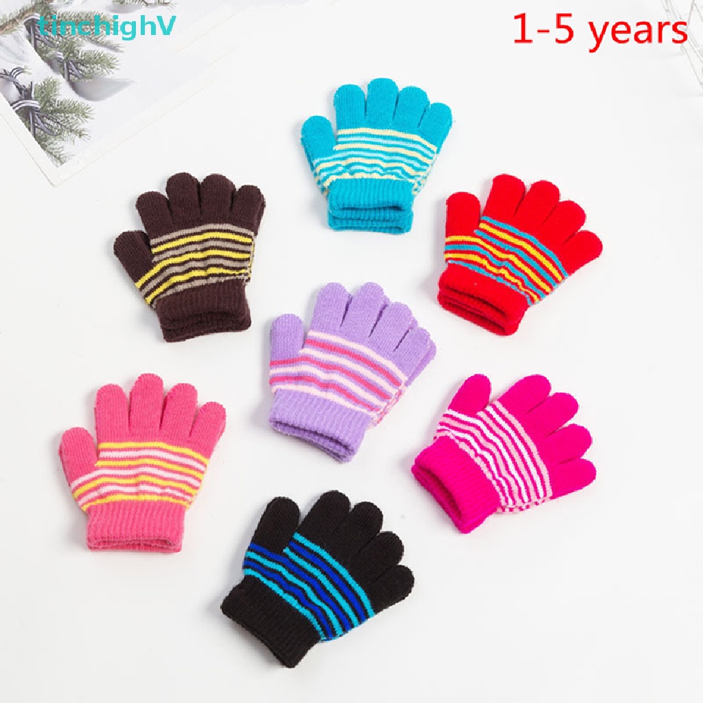 Găng Tay Dày Giữ Ấm Mùa Đông Cho Bé 1-5 Tuổi