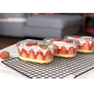 10 Hộp Bánh Mousse Bầu Dục