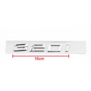 Aareyourshop Xe Phía Sau Huy Hiệu Quốc Huy Kim Loại 320i Cho Xe BMW E21 E90 E46 E36 E30 F30 Saloon Chrome