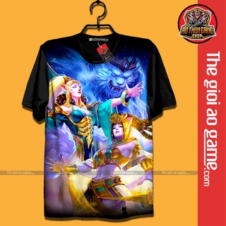 Áo Liên Quân , Áo Thun Liên Quân Mobile Arum Unisex Nam Nữ Basic Tay Ngắn Form Rộng / Thegioiaogame.com