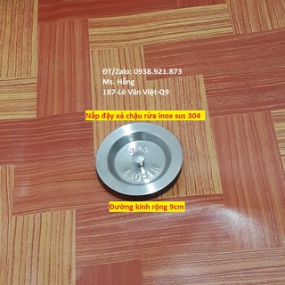 Nắp đậy chậu rửa nhỏ inox sus 304-ncr04-