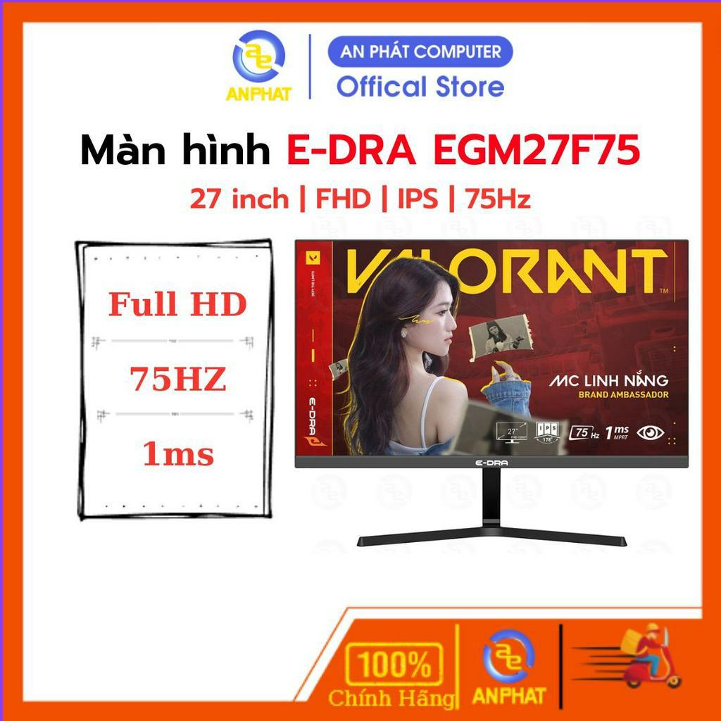 Màn hình E-DRA EGM24F75 24 inch FHD IPS 75Hz - Bảo Hành Chính Hãng 24 Tháng