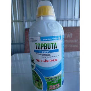Thuốc trừ cỏ hậu nảy mầm topbuta 600ec