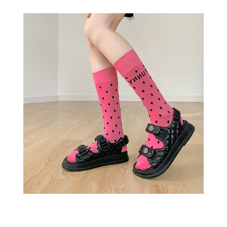 VỚ, TẤT NỮ HENNY RUE HỌA TIẾT FUNNY CHẤM BI HOT MITAOGIRL.