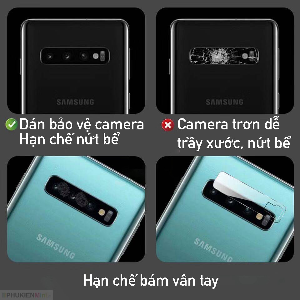 Kính dán cường lực bảo vệ camera sau chống trầy xước, bể nứt cho Samsung  Galaxy S9 Plus/Galaxy S9+ giá rẻ