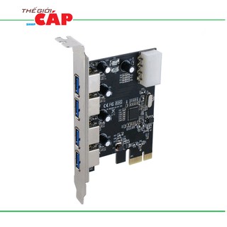 Card máy tính chuyển PCI Express sang USB 4 cổng 3.0