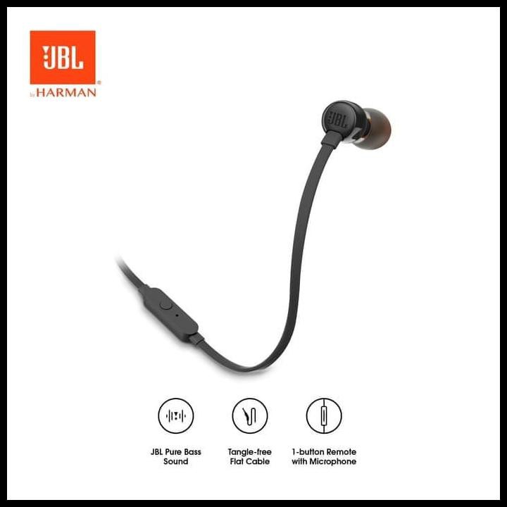 Tai Nghe Nhét Tai Jbl T110 Cho Ios Android Original Ea040