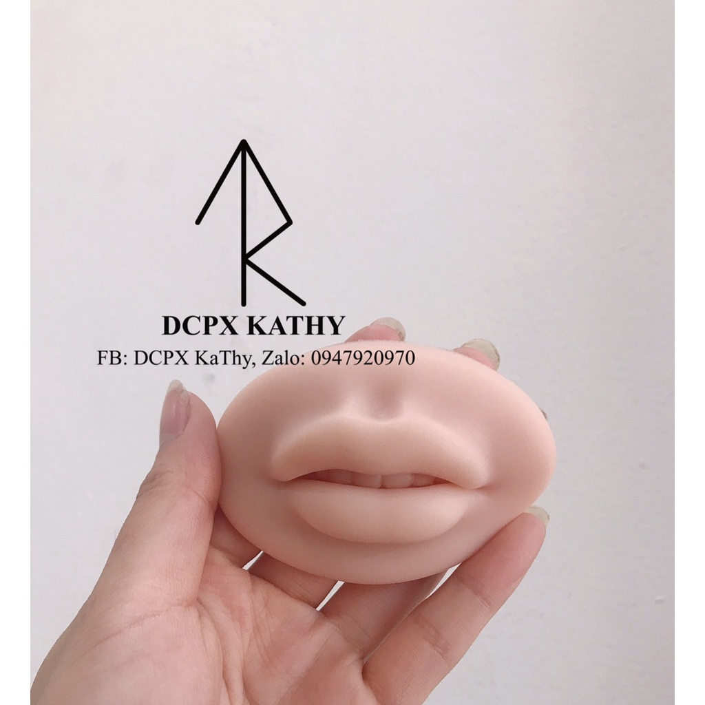 Môi 5D Silicon tập phun xăm