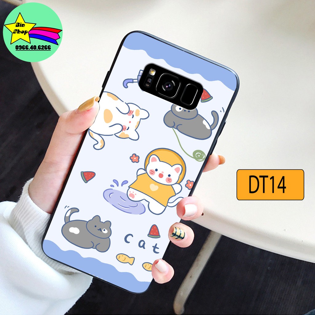 Ốp lưng Samsung S8 - Samsung S8 Plus - Samsung Note 8 - Samsung Note 9 in hình họa tiết ngộ nghĩnh đáng yêu, cao cấp.