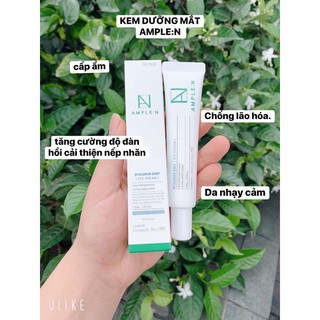 Kem mắt Coreana Ample:N Hyaluron Shot 30ml, nội địa Hàn Quốc