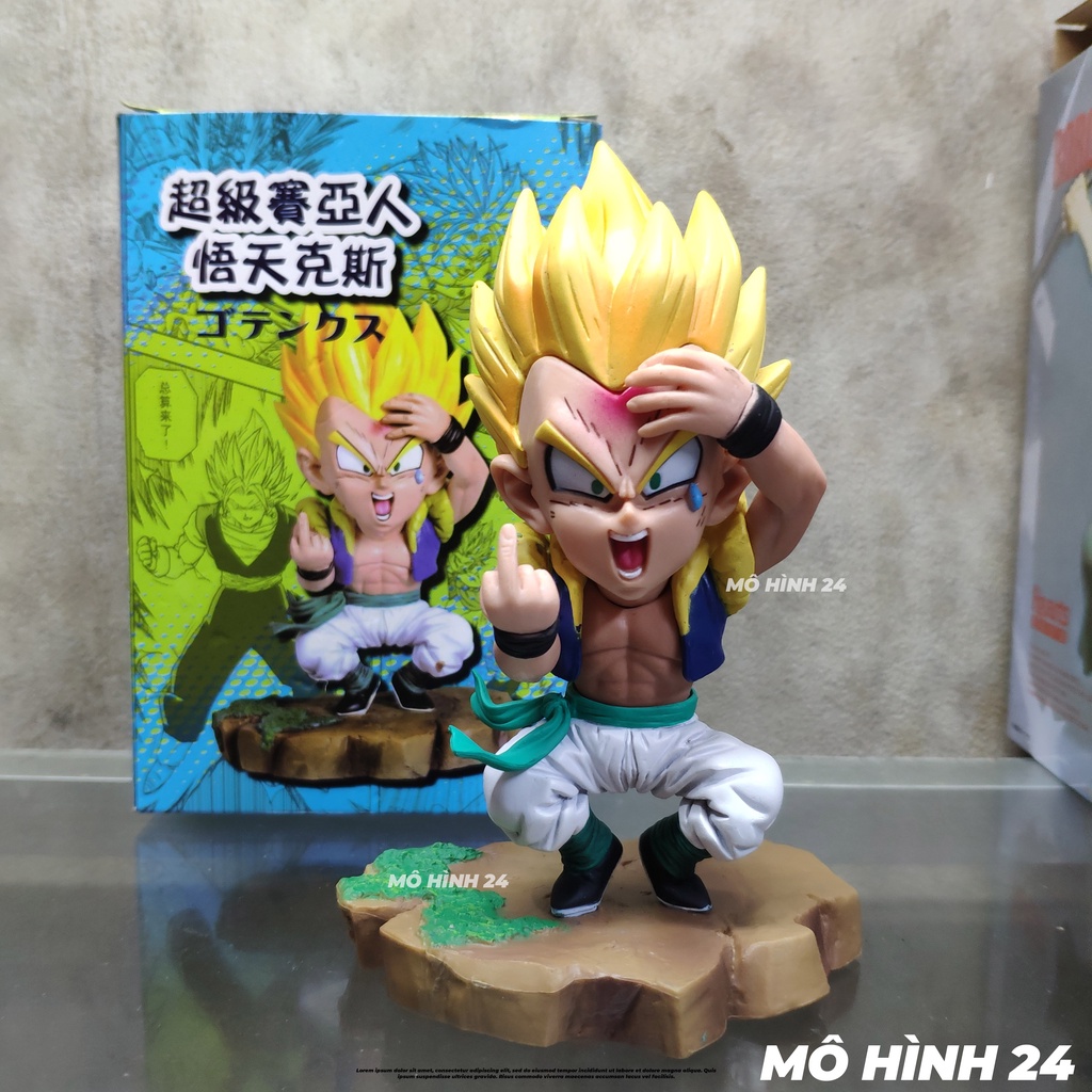 MÔ HÌNH DRAGON BALL (17CM) GK CAO CẤP MÔ HÌNH SATAN SONGOTEN TRUNKs LÍCH TÊN gotrunks gotenks Satan