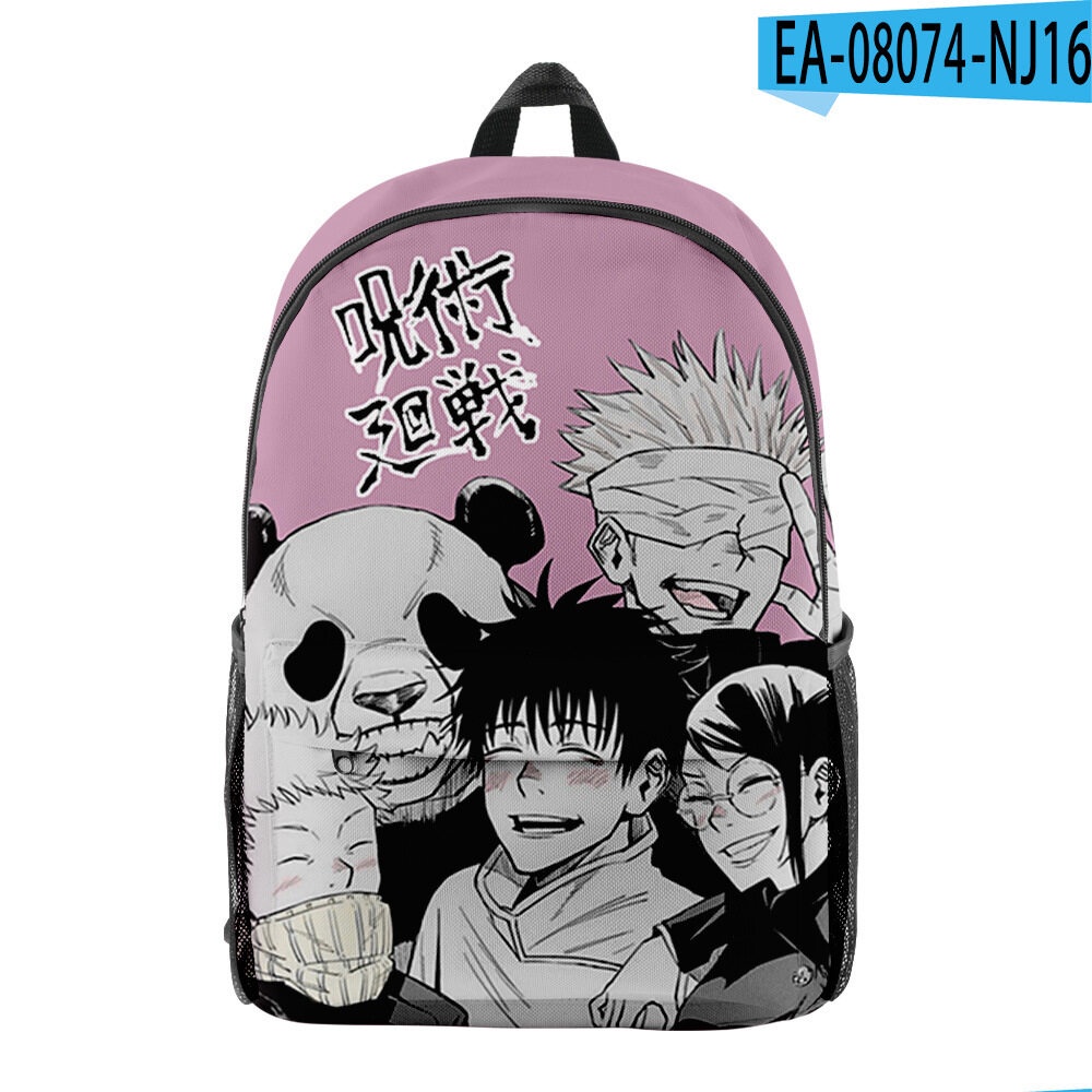 Ba Lô Đi Học/Du Lịch In Hình Anime Nhật Bản Jujutsu Kaisen Cho Nam Và Nữ