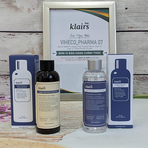 Nước Hoa Hồng Chống Viêm Dưỡng Ẩm Dear Klairs Supple Preparation Toner 180ml - HB0031 | BigBuy360 - bigbuy360.vn