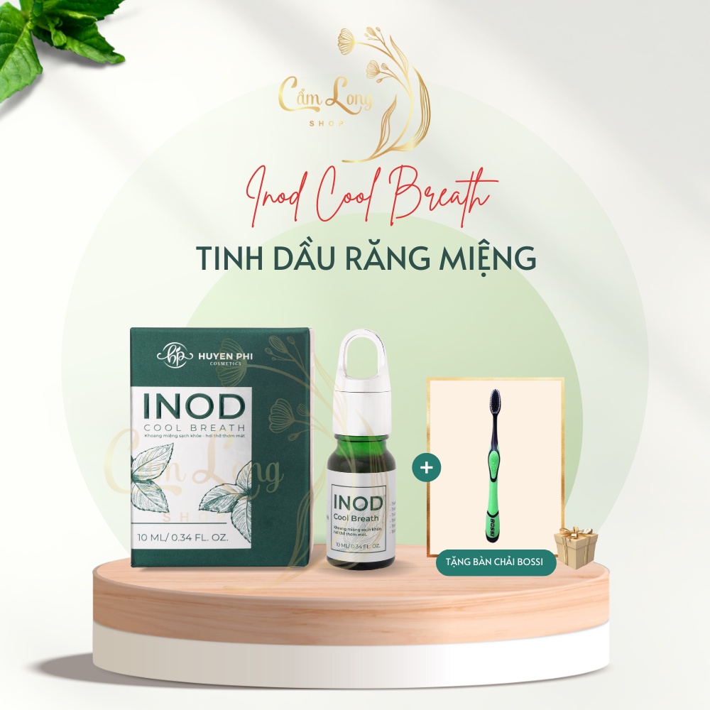 Tinh dầu thơm miệng inod Huyền Phi 10ml khử mùi hôi miệng, hết đau răng, nhiệt miệng, sâu răng, shop Hazuka love true