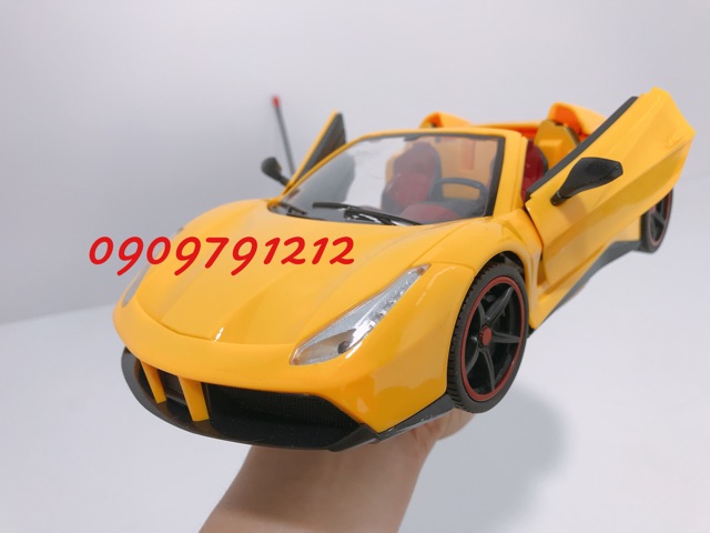 [CÓ VIDEO] XE ĐIỀU KHIỂN TỪ XA ,PIN SẠC - LAMBORGHINI, MỞ CỬA, ĐÓNG MUI.