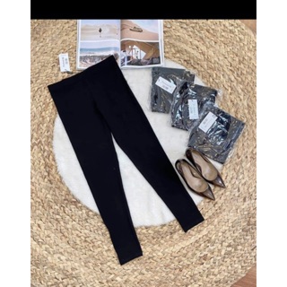 2 quần legging co dãn f21 vải dư