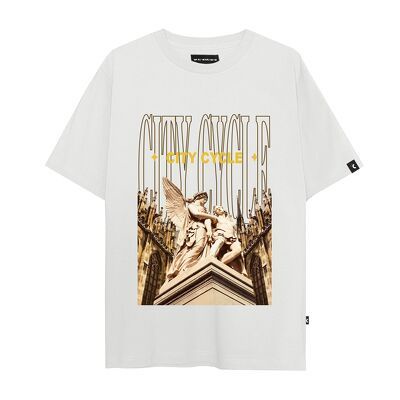 Áo thun Oversize in hình The Heaven Tee cao cấp, áo phông nam nữ unisex City Cycle chính hãng Local Brand | BigBuy360 - bigbuy360.vn