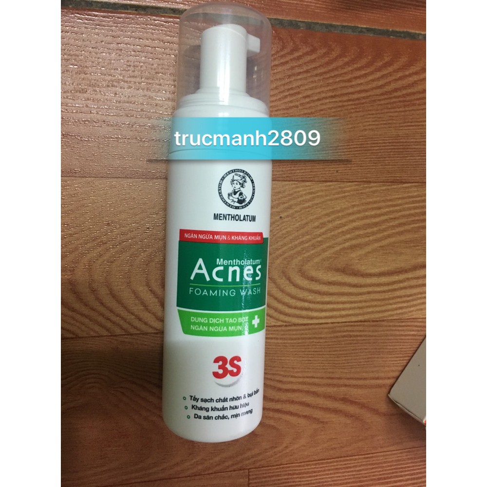 Bọt rửa mặt Acnes Foaming Wash 150ml