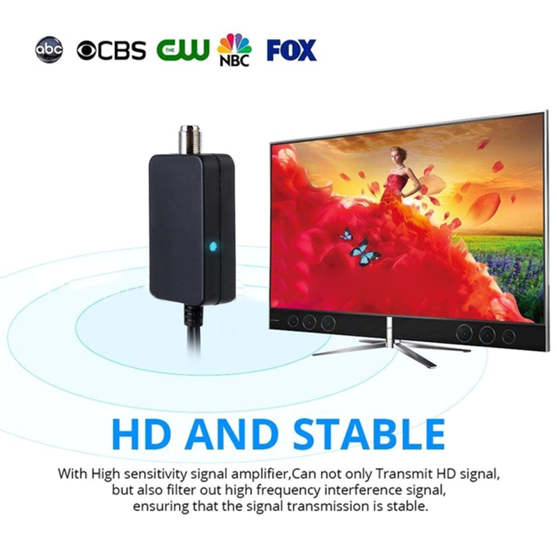 Ăng Ten TV Thông Minh Khuếch Đại Tín Hiệu 25dB LNA