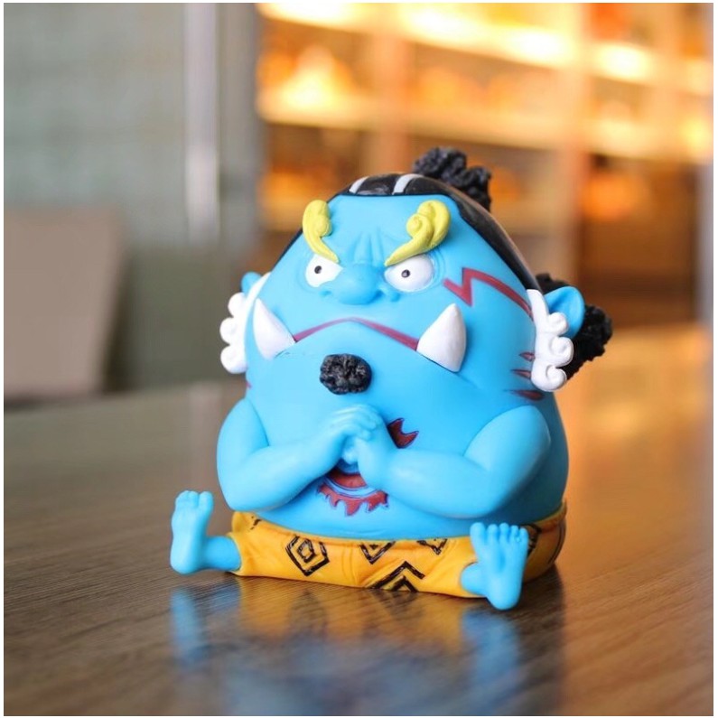 Mô hình One Piece Mô hình Jinbei chibi sắc nét đẹp màu đậm loại 1