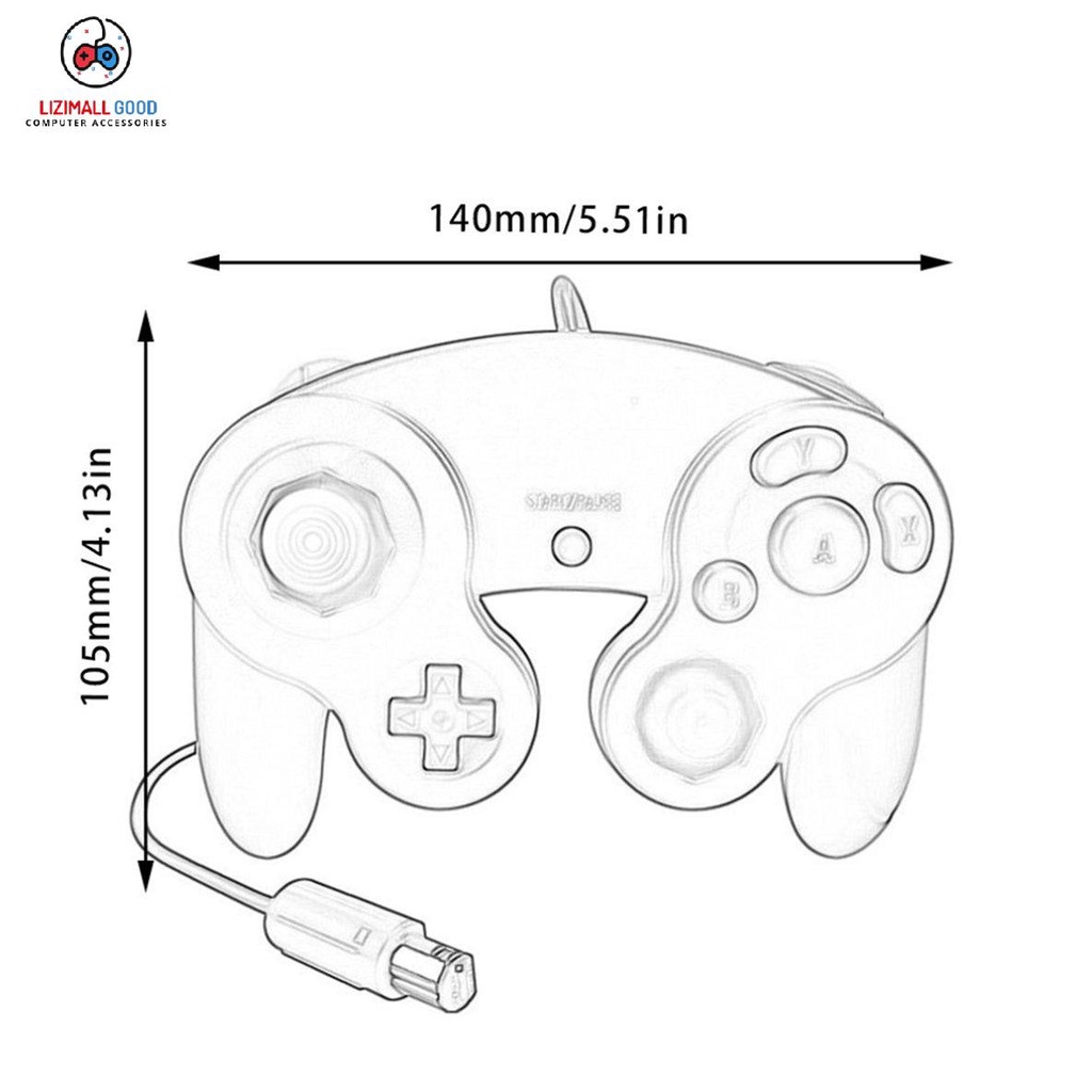 Tay cầm chơi game có dây 8 chế độ cho Switch