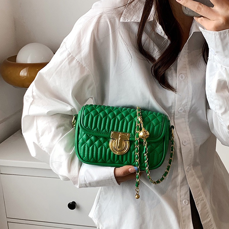 Túi đeo chéo IELGY dạng vuông cỡ nhỏ phong cách Hàn Quốc thời trang cho nữ