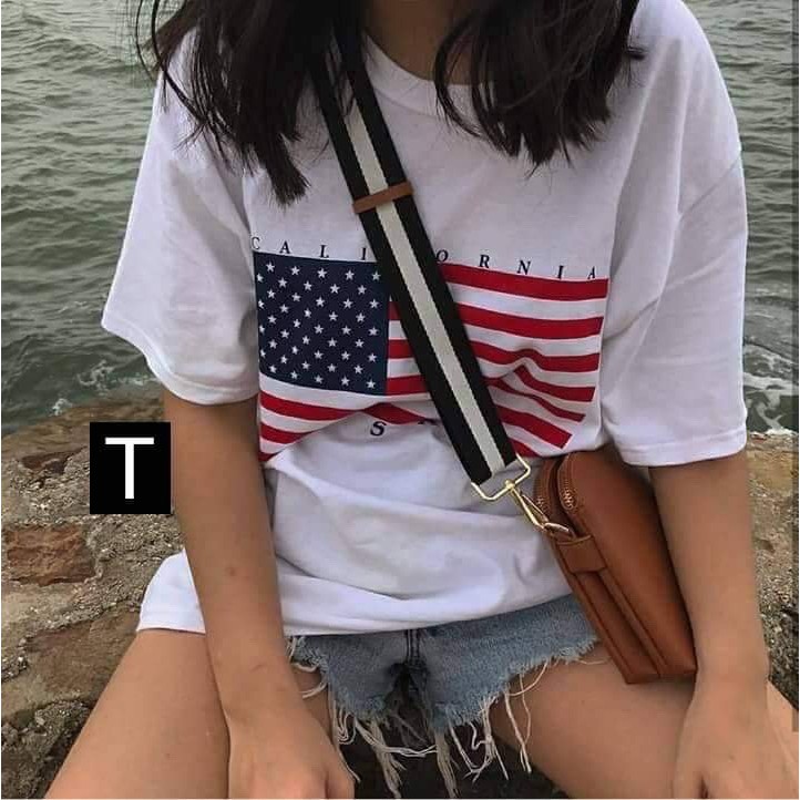 Áo phông cờ Mỹ DTR0303