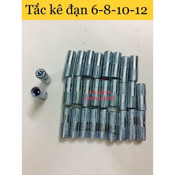 Tắc kê đạn 6-8-10-12li | tắc kê nở sắt