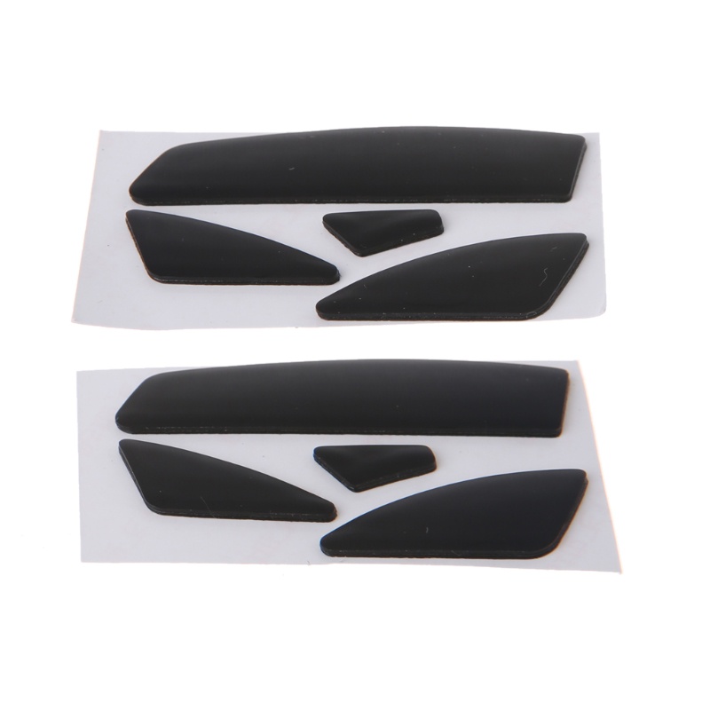 Set 2 Miếng Dán Bàn Đạp Chuột Máy Tính Viền Cong Màu Đen Cho Chuột M705