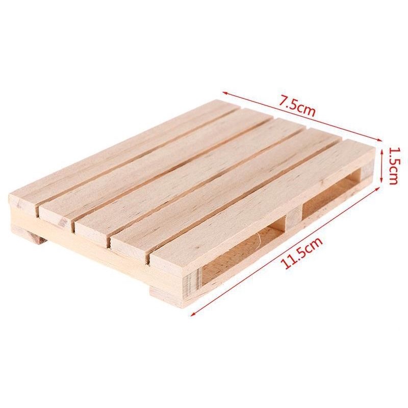 9293trangtri - Đế gỗ dạng pallet dùng để ly cốc nến trang trí thẩm mỹ cao - 9293store