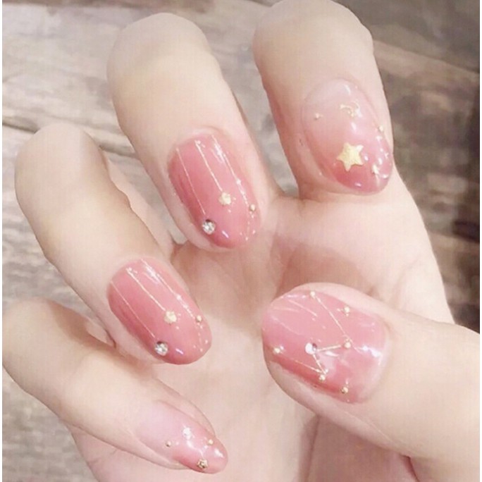 Nail sticker dán móng tay 3D chống nước thời trang chất lượng cao (99)