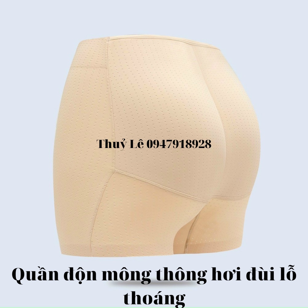 Quần độn mông thông hơi lỗ thoáng tôn mông SIÊU THẬT, dáng đùi, mút mềm, thoáng mát dễ chịu