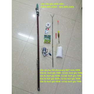 Bộ cần câu lục SH DISCOVERY INDONESIA BXT