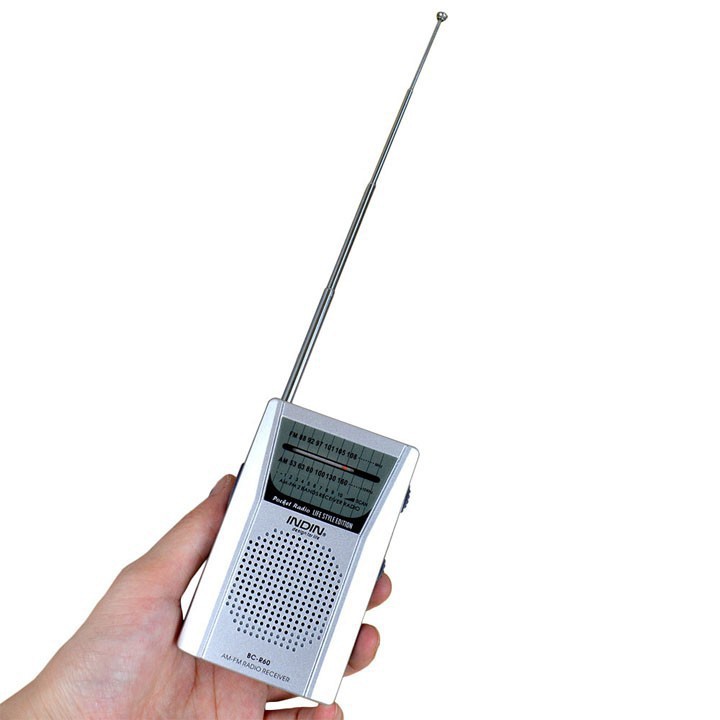 Đài radio mini INDIN BC-R60/R21 thu FM AM