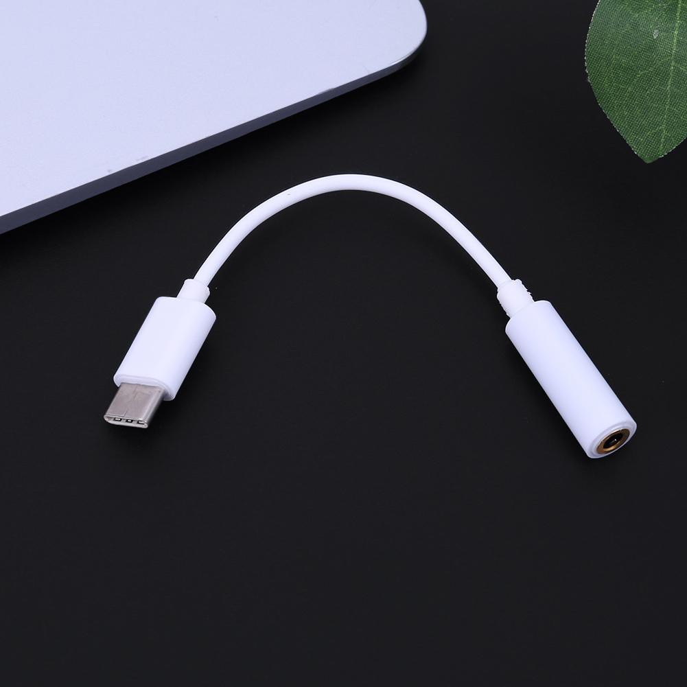 Dây cáp chuyển đổi đầu USB 3.1 Type-C sang lỗ cắm tai nghe 3.5mm độc đáo