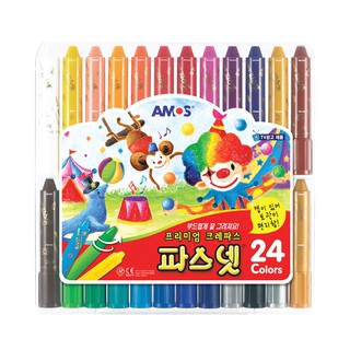 Bộ bút màu amos pasnet 3 trong 1 ✔100% không độc hại ✔ xuất xứ hàn quốc